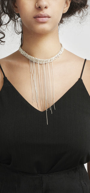 Waterfall Choker in Ash