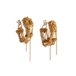 Cuff Earrings in Gold