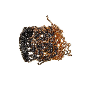 2-Tone Drip Earrings in Faded + Rose Gold