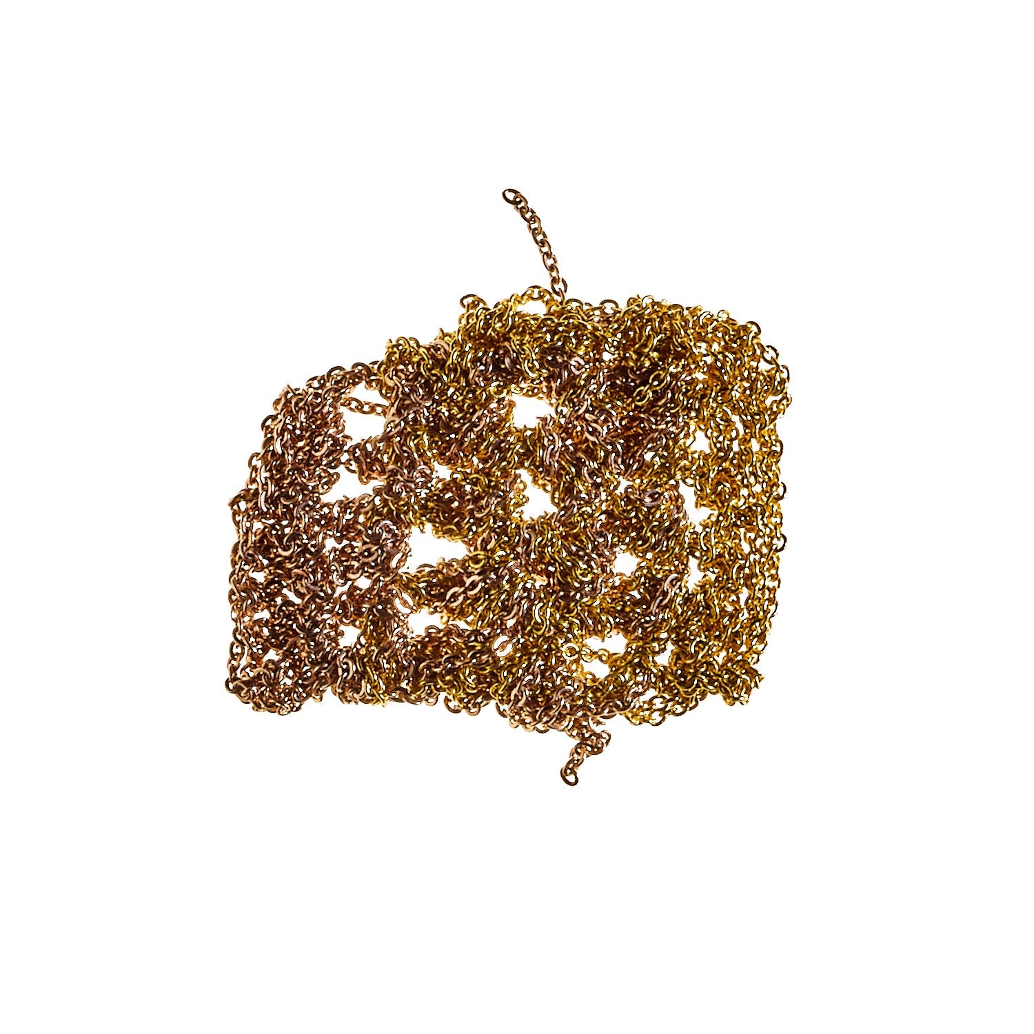 Siamese Choker in Rose Gold + Gold