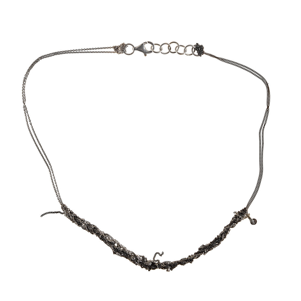 2-Tone Clasped Skinny in Ash + Charcoal