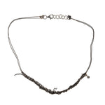 2-Tone Clasped Skinny in Ash + Charcoal