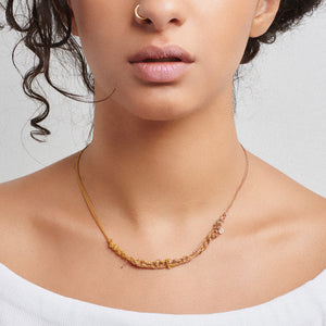Clasped Skinny in Silver
