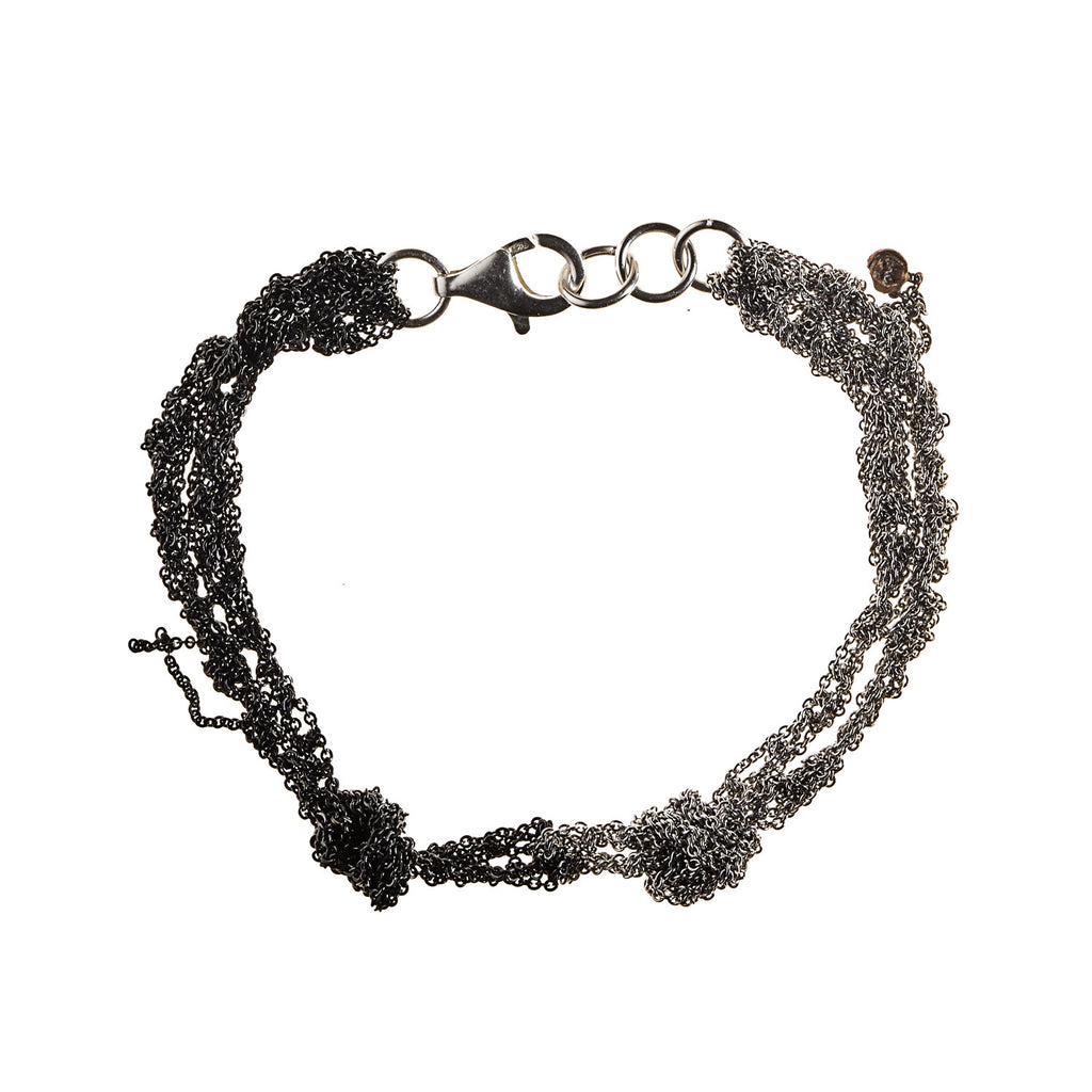 Siamese Bracelet in Ash + Charcoal