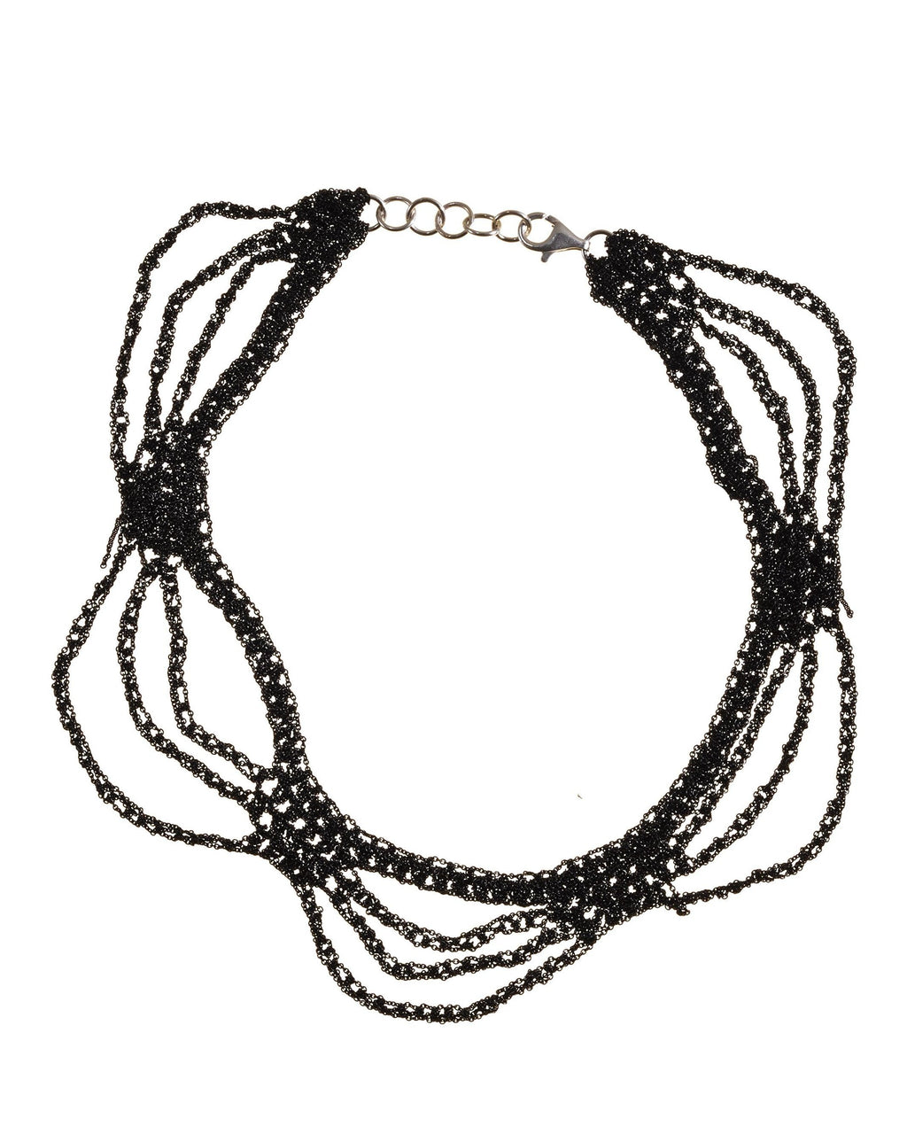 Lady Macbeth Choker in Charcoal