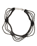 Lady Macbeth Choker in Charcoal
