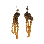 Drip Earrings in Gold Gradient