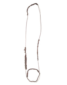 Spaced Bare Chain in Ash + Iris