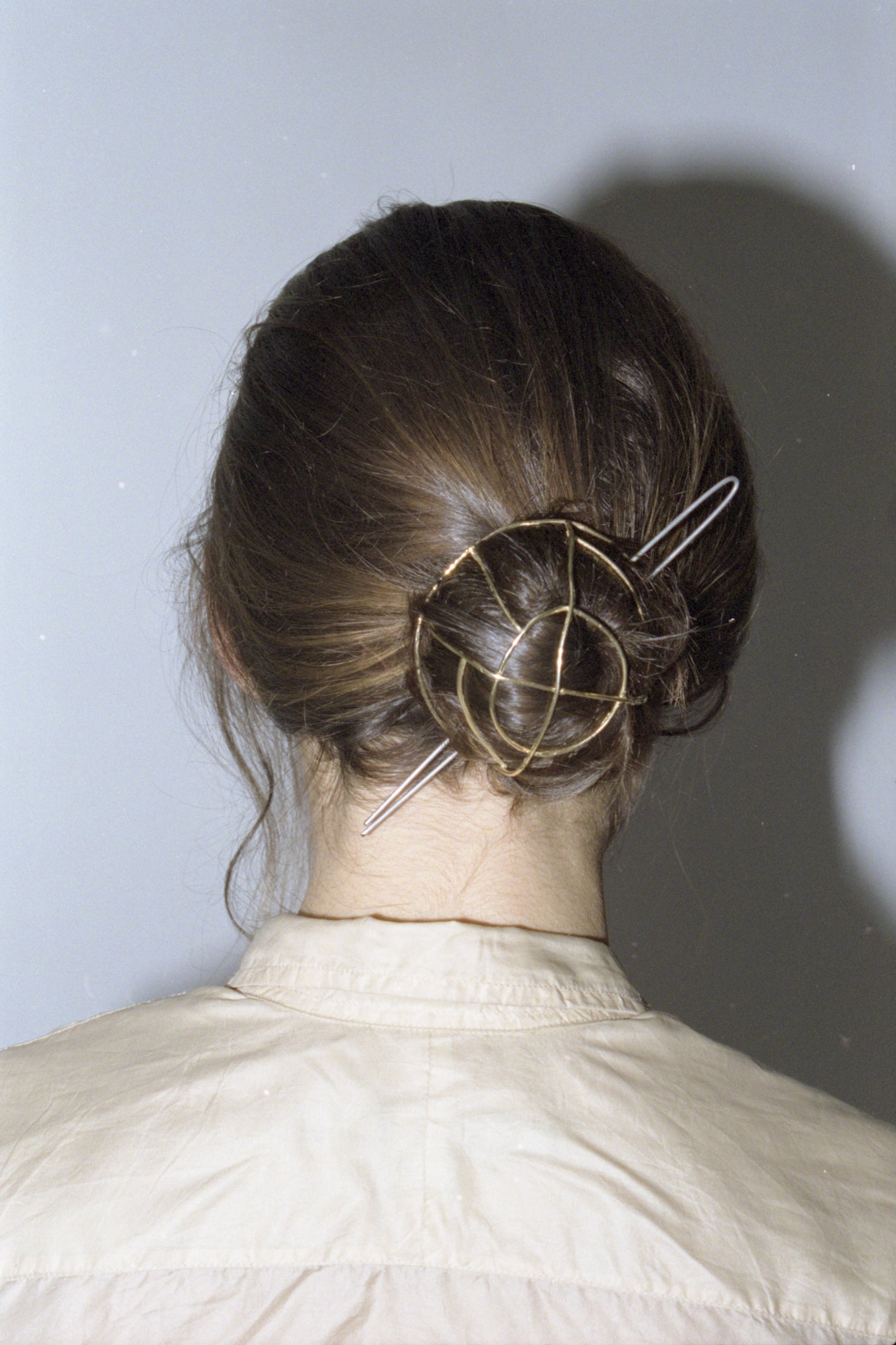 Bun Cage in Brass