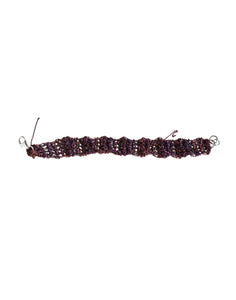Knife Pleat Bracelet - Iris