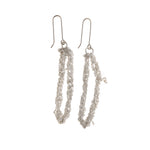 Extra Hook Drip Earrings in Silver
