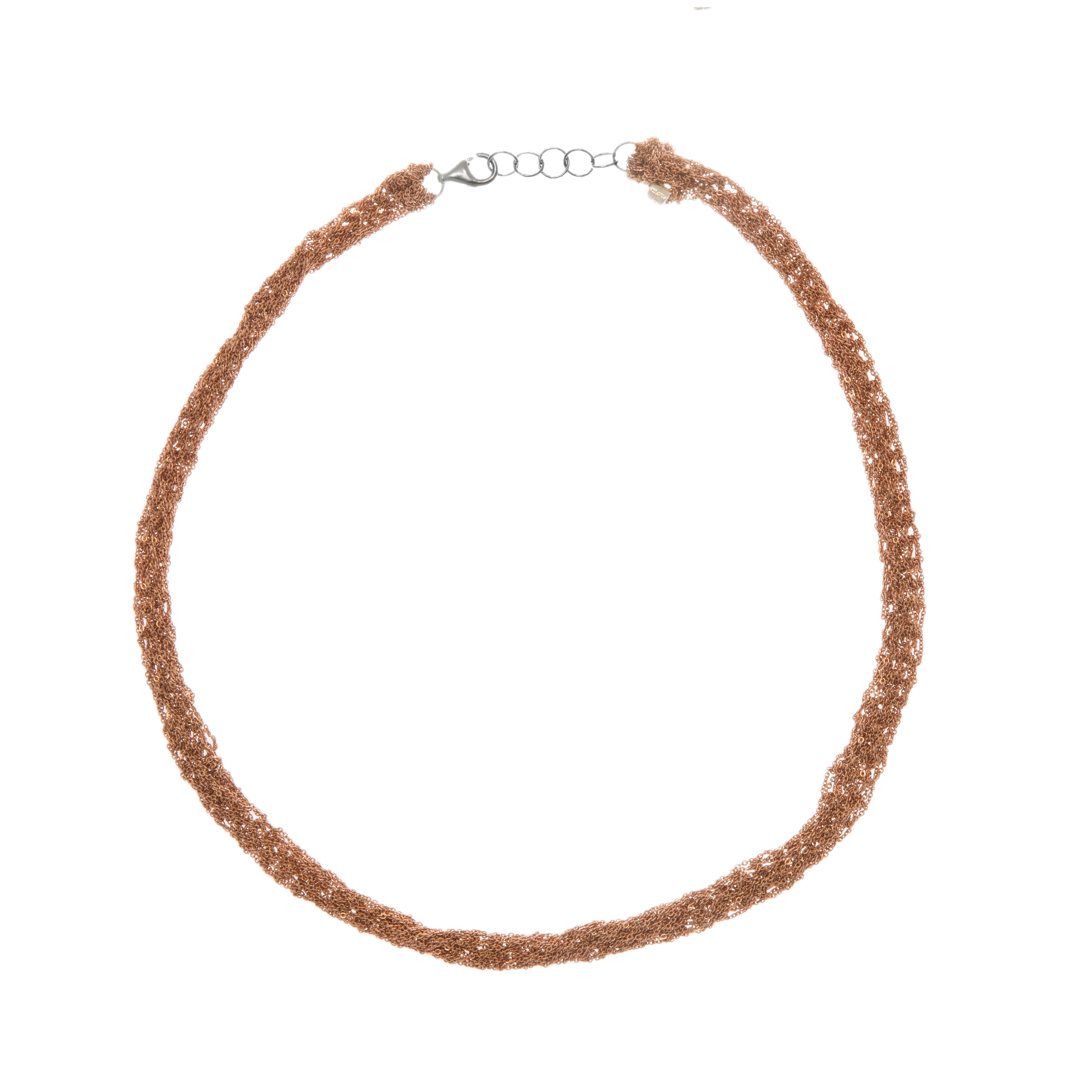 Pipette Necklace in Rose Gold