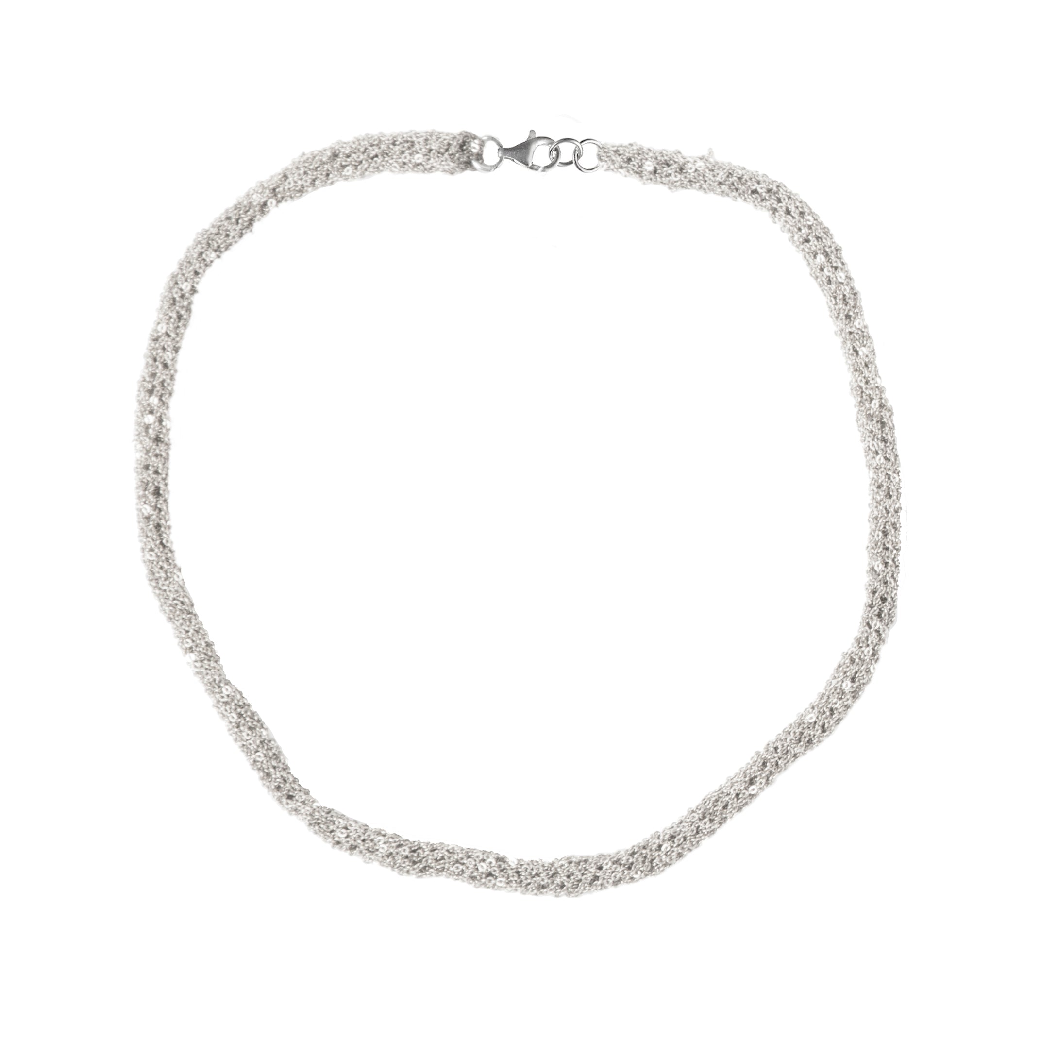 Pipette Necklace in Silver