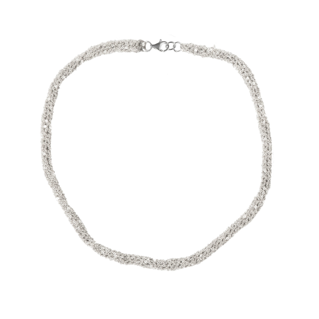 Pipette Necklace in Silver