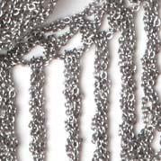 Melded Simple Necklace in Charcoal + Ash