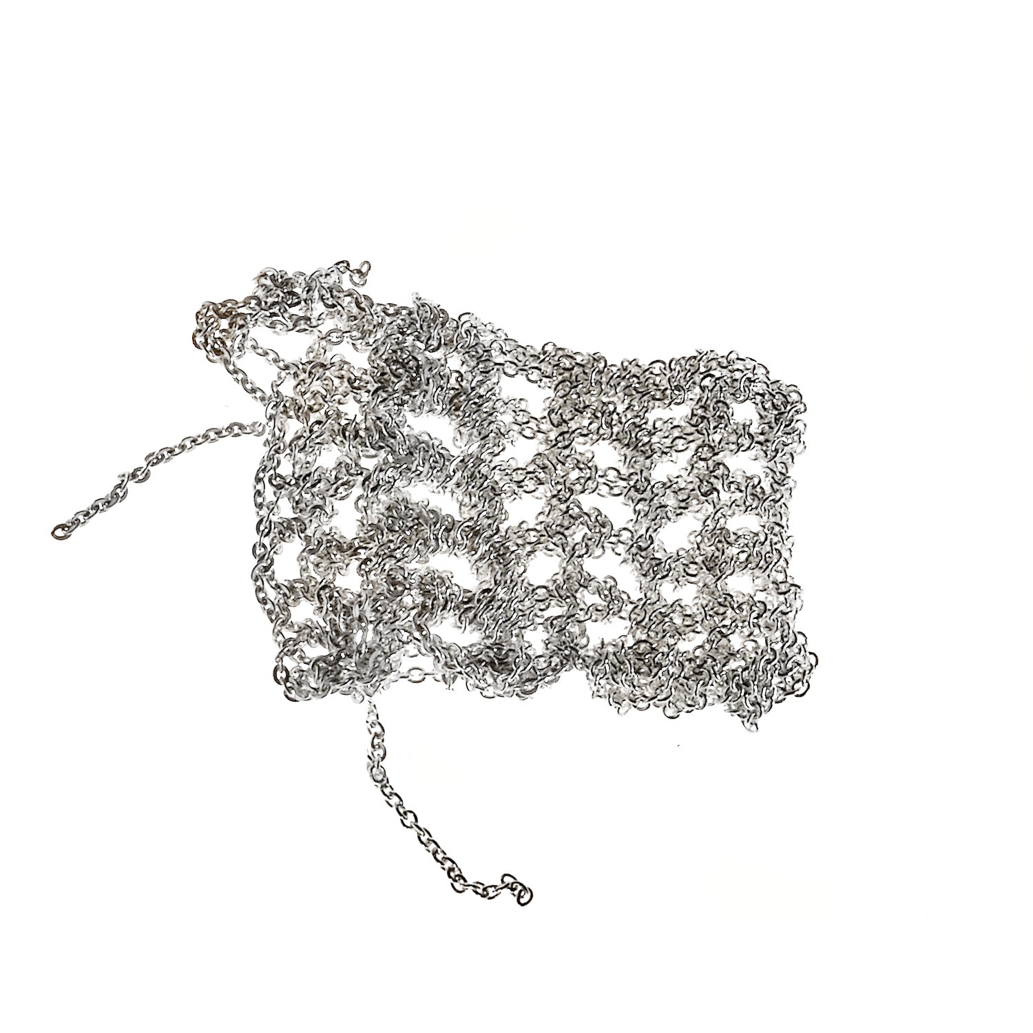 Spaced Bare Chain in Ash + Iris
